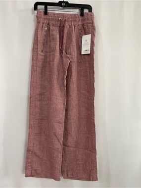 Athleta Cabo Linen Wide Leg Pant women’s size 4